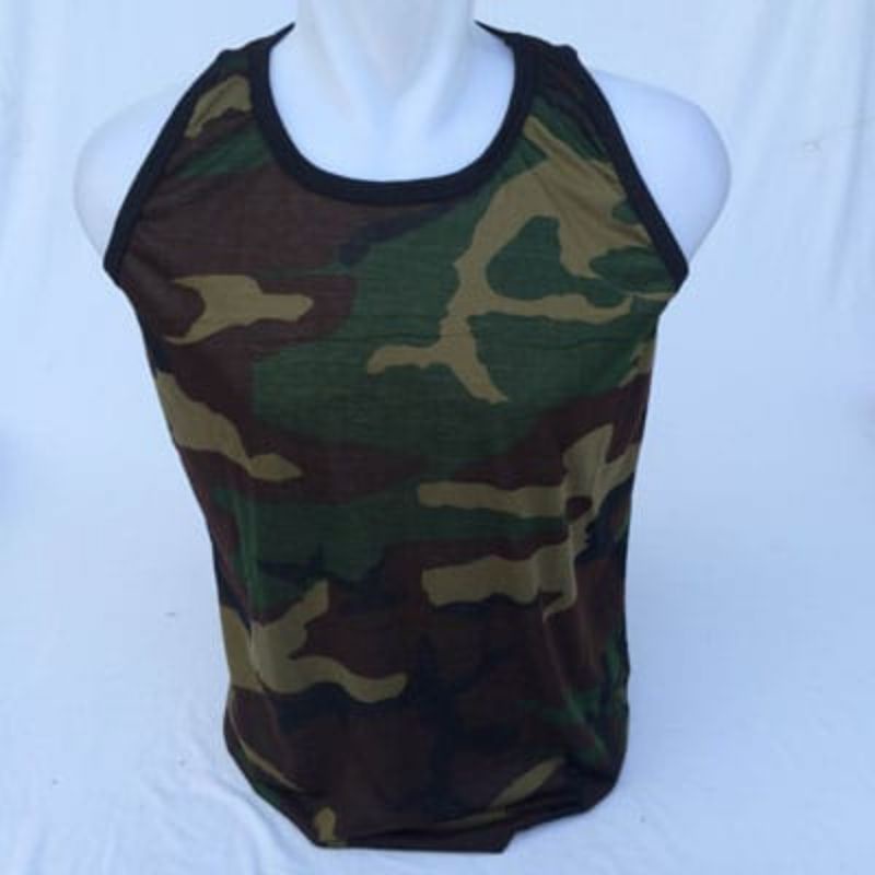 singlet army singlet loreng singlet polos