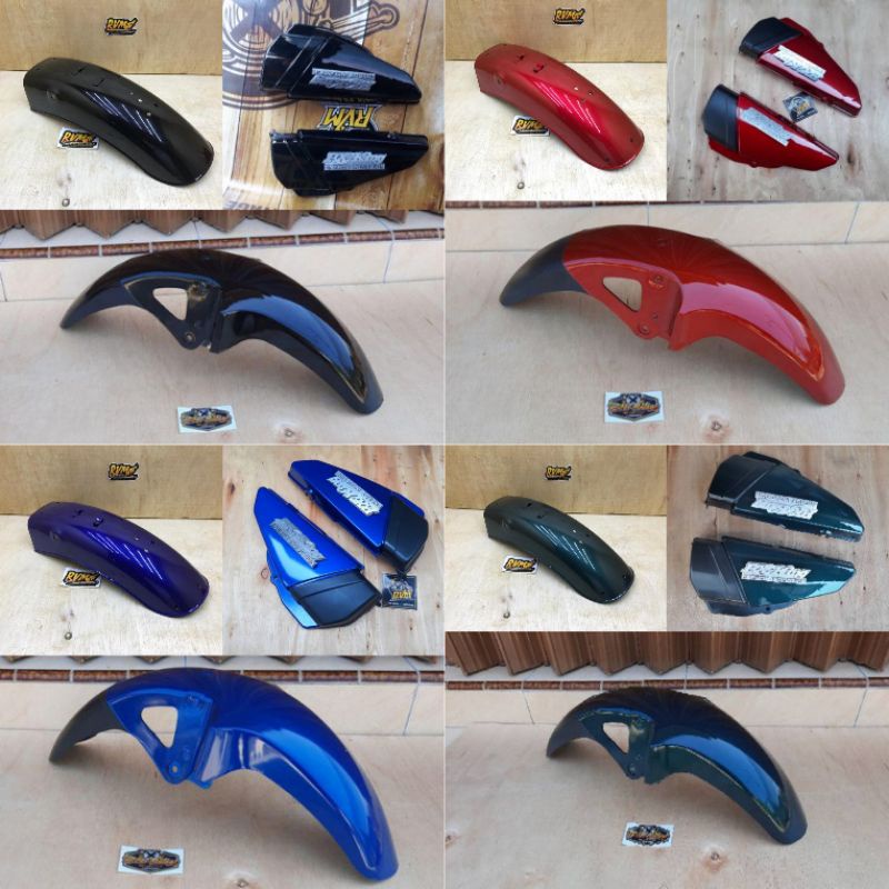 SPAKBOR DEPAN BELAKANG RX KING NEW BAHAN TEBAL STANDAR ORIGINAL
