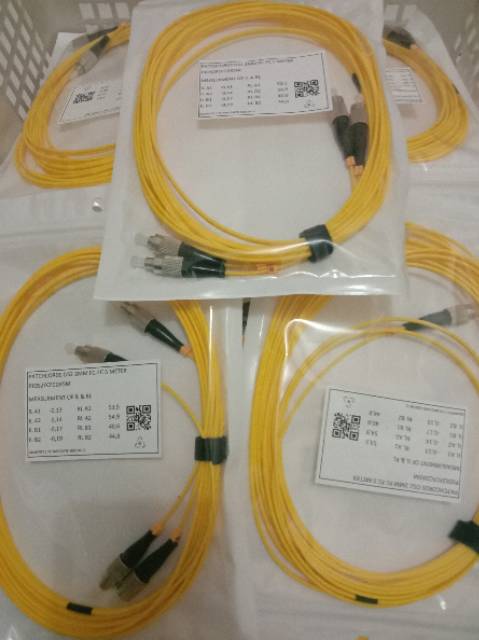 Patch cord fC-fC 5M duplex