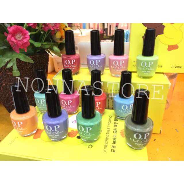 Kutek Nail Polish POKARI Mix Colors Taiwan BPOM RI