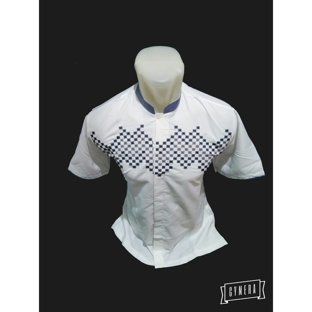 Baju Koko Tangan Pendek Motif Random