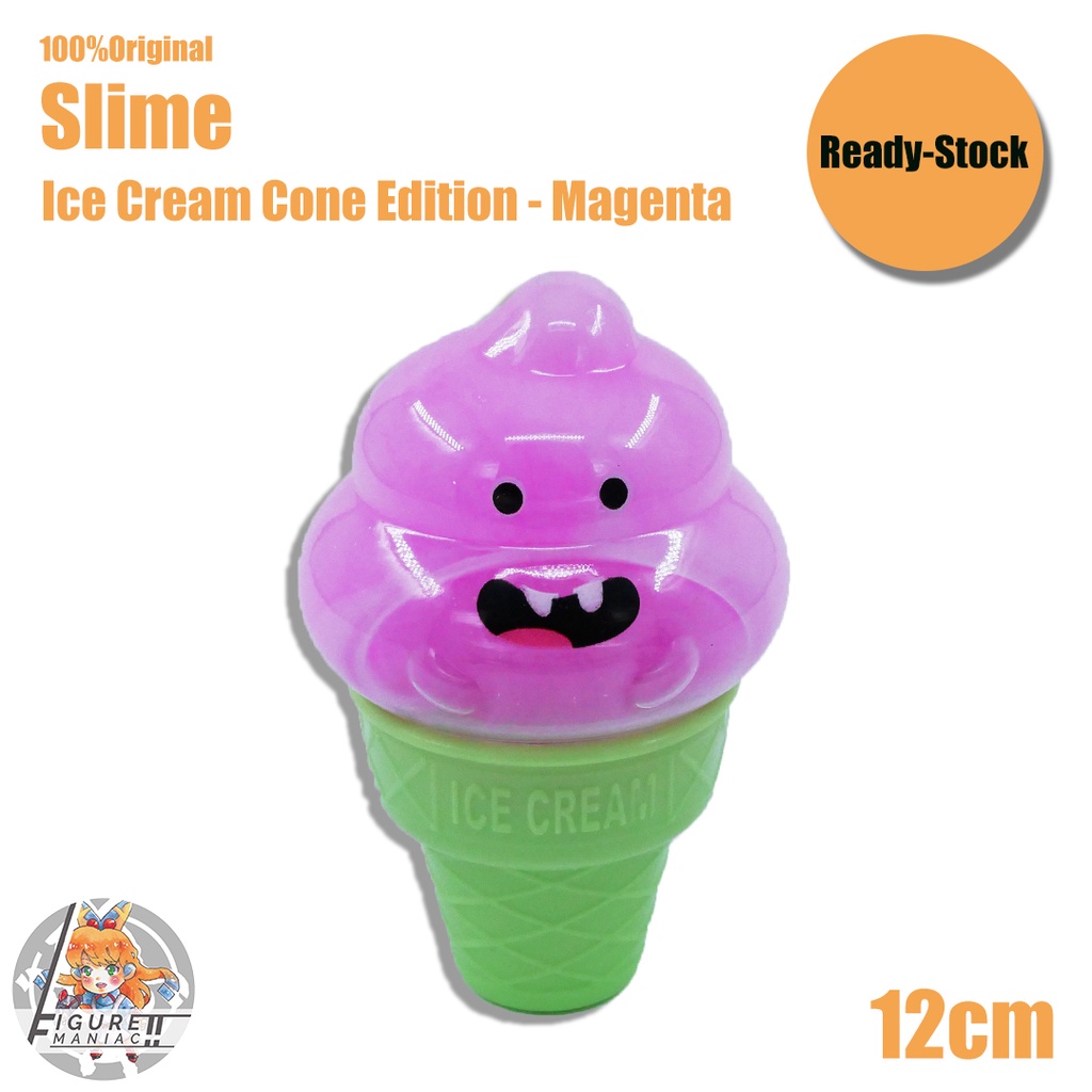 Figure Maniac - Slime Ice Cream Cone Edition Tabung Edition 12 cm Import Premium