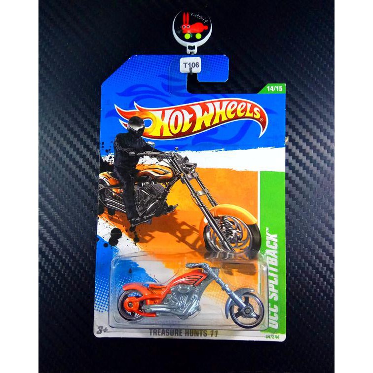T-106 Hot Wheels Treasure Hunt OCC Splitback Ban Plastik Terbaik