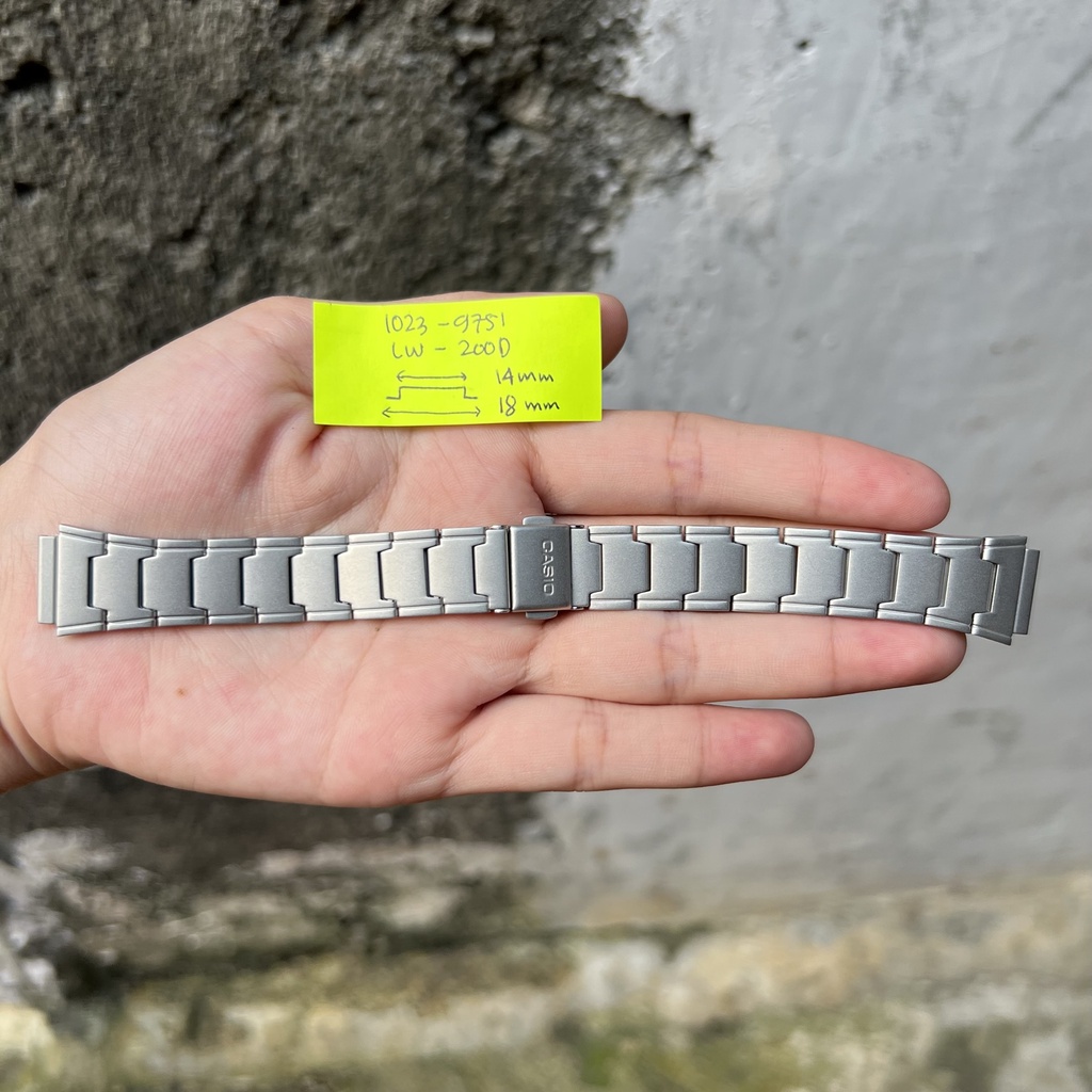 Strap tali jam tangan casio LW-200D original band LW 200D