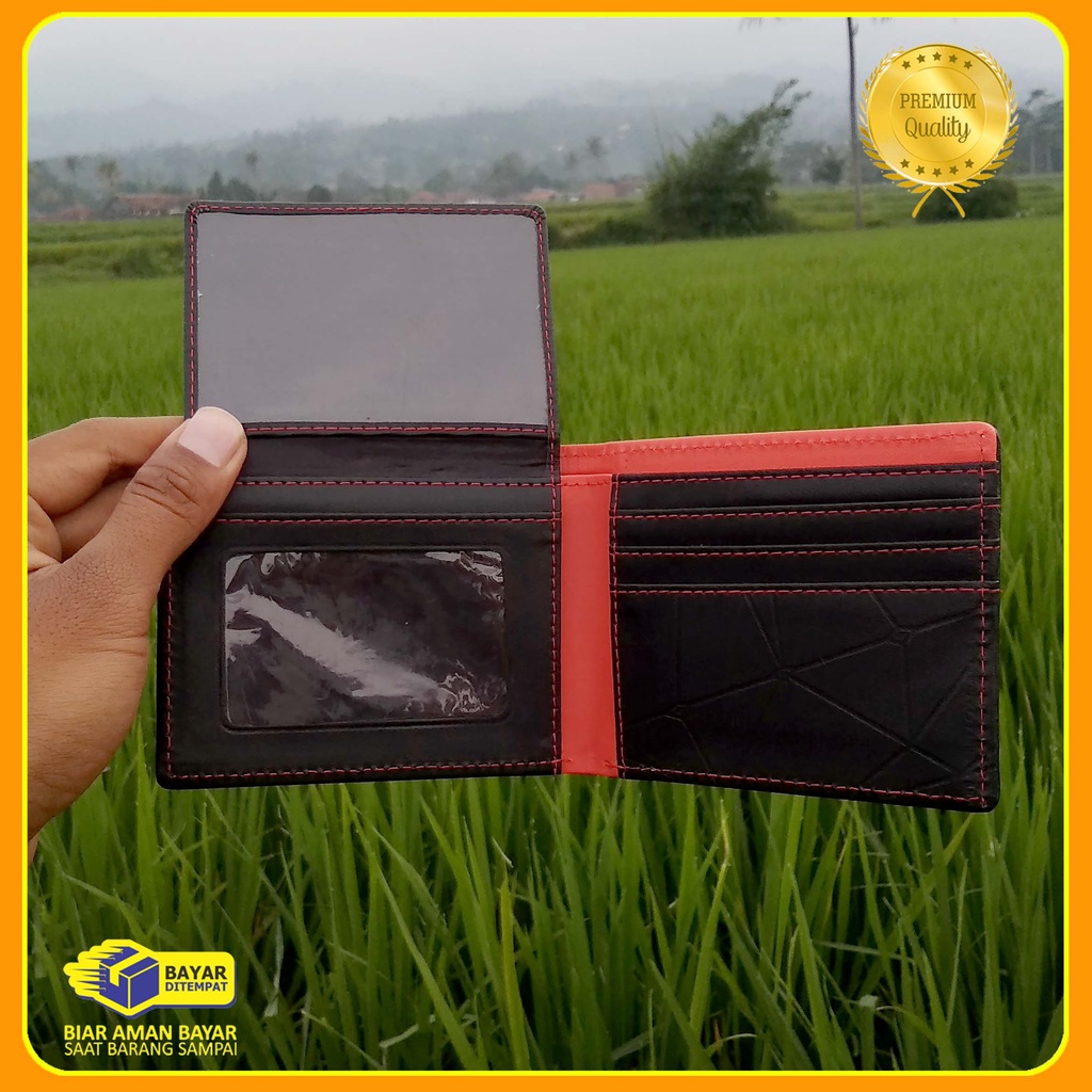 COD DOMPET cowok distro AMT sintetik fashionable