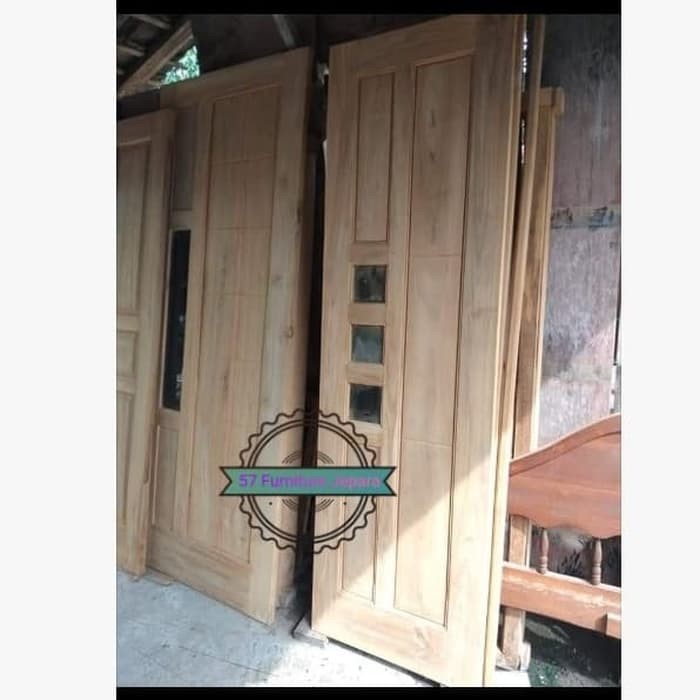 Kusen & Pintu rumah minimalis kayu jati Jepara