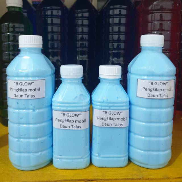 Pengkilap kendaraan efek daun talas