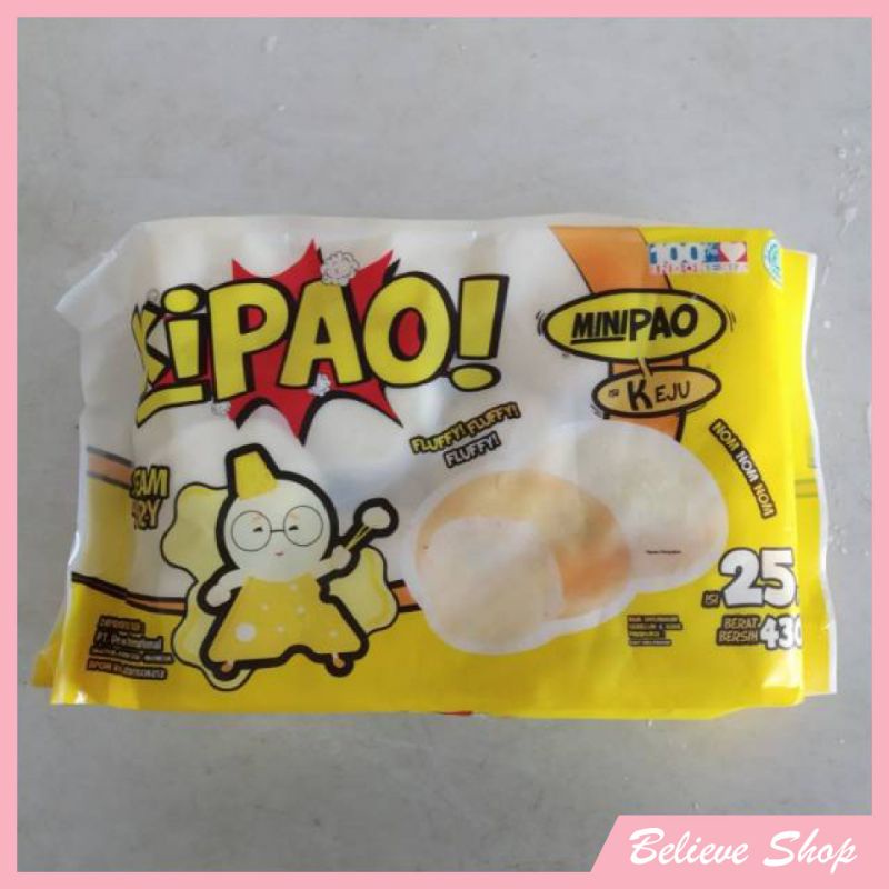 

Mini Bakpao Kipao Keju 430 gr