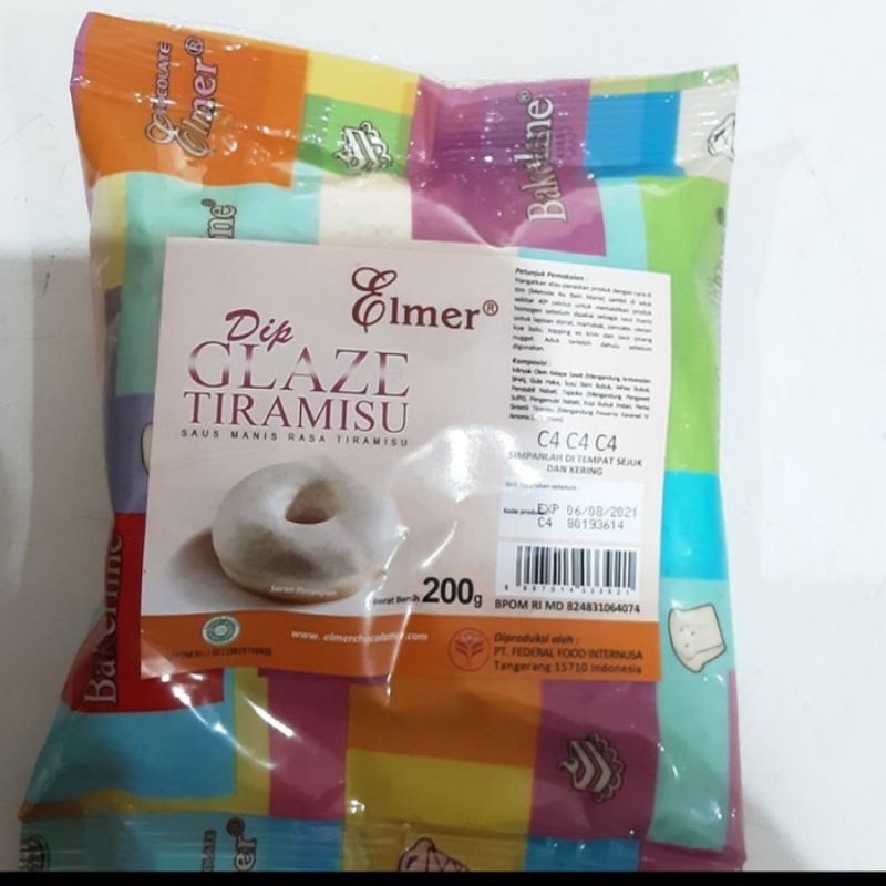 

ELMER DIP GLAZE TIRAMISU 200GR