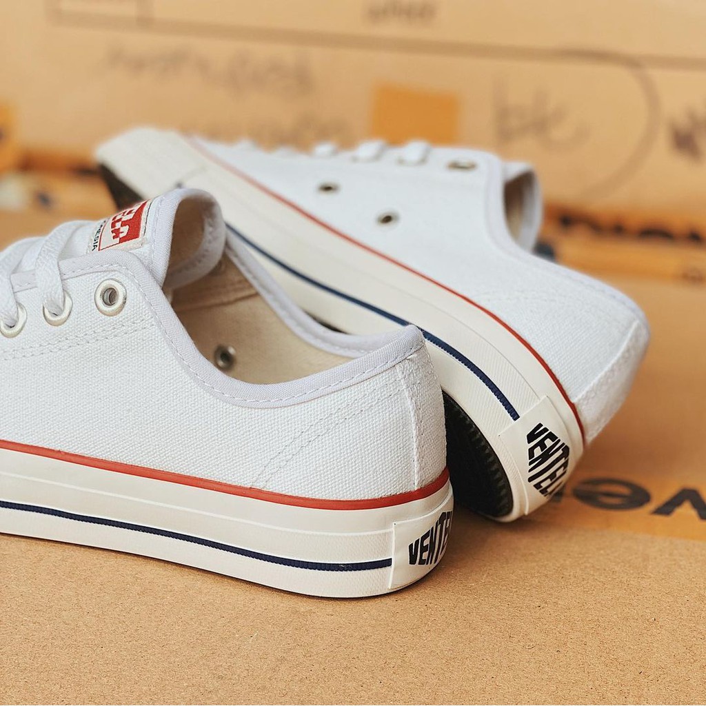 Sepatu Ventela Putih 70s Ethnic basic Low Original