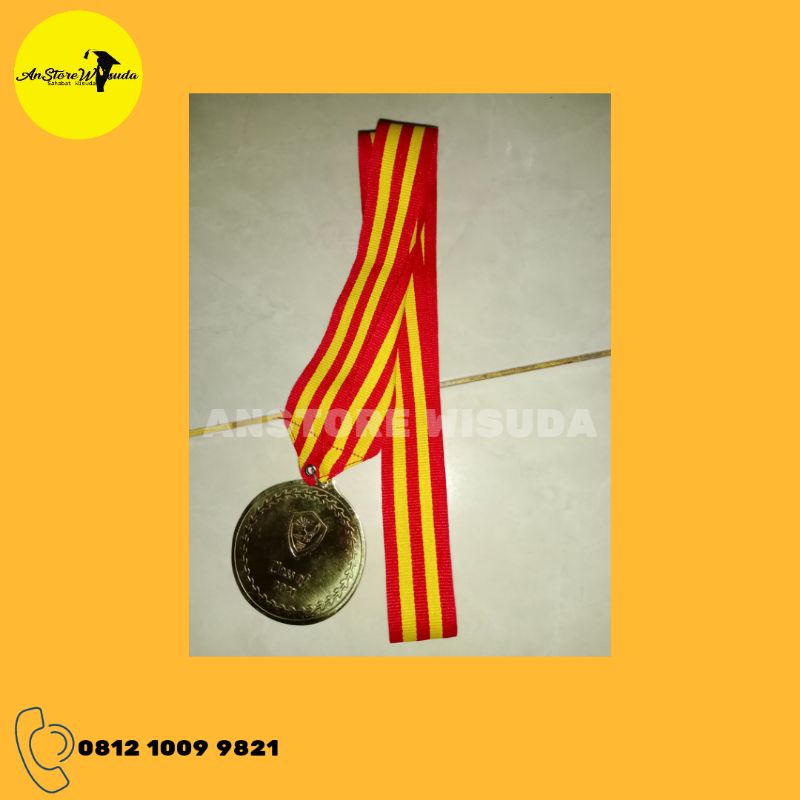 Medali Wisuda Kuningan Medali Wisuda Satuan Kalung Medali Wisuda Satuan Bahan Kuningan