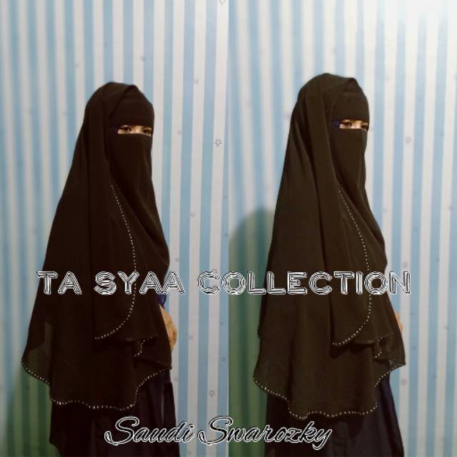 Niqab saudi swarozky