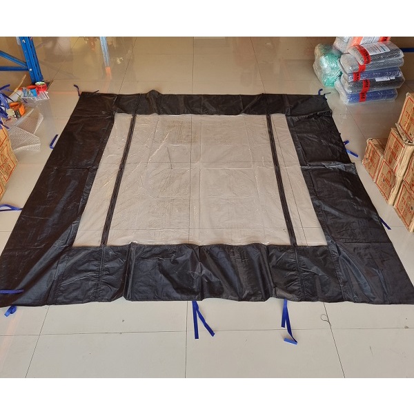 Dinding Mika 2 Meter Motif Pintu Resleting