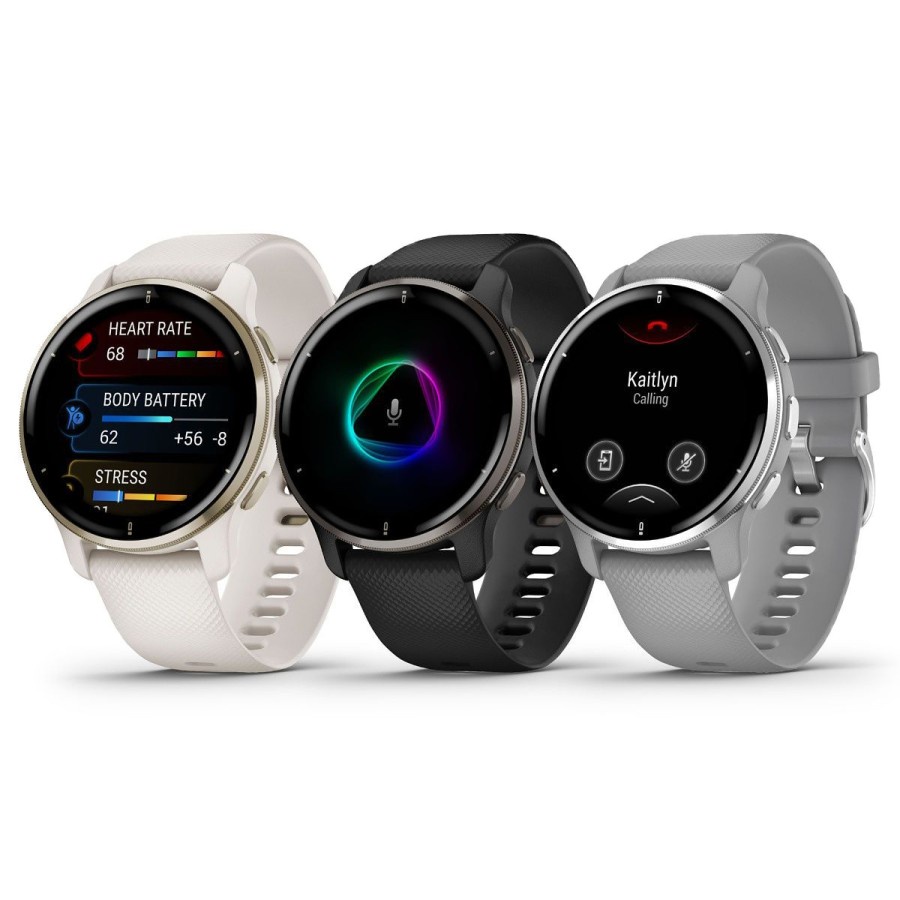 Smartwatch GARMIN VENU 2 Plus with GPS 1.3&quot; AMOLED - Garmin VENU 2+ - POWDER GRAY