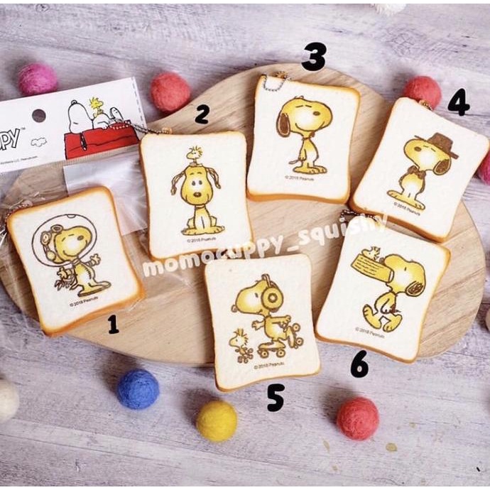 Best Product Squishy Licensed Snoopy Mini Toast By Peanuts (100% Ori Japan) - Paling Diminati