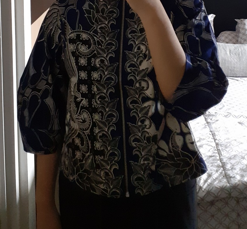 Batik Wanita Modern Set Ati /batik Wanita Jumbo