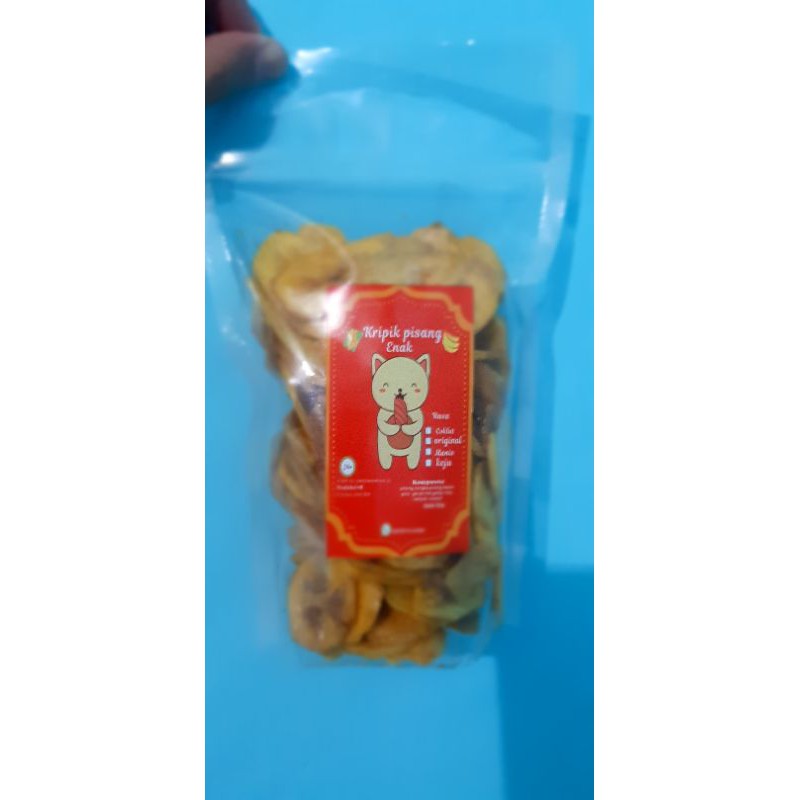 

Kripik Pisang/MANIS/ASIN/COKLAT