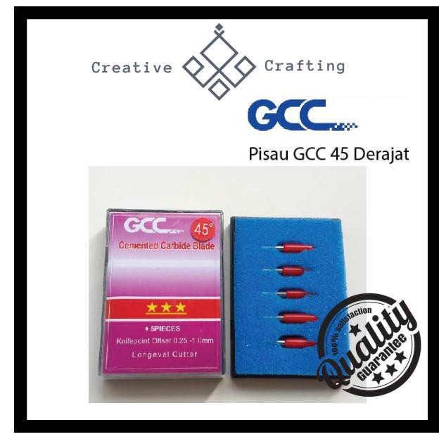 

TERMURAH Mata Pisau GCC AR-24 45 derajat 1 Box 5pcs / pisau GCC Kode 1112