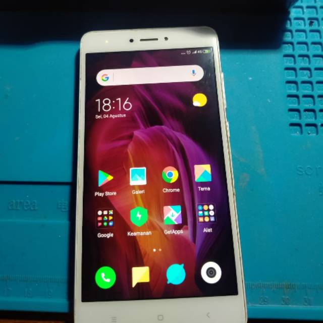 Redmi Note 4X Snapdragon Mido 4 /64 Bekas Second