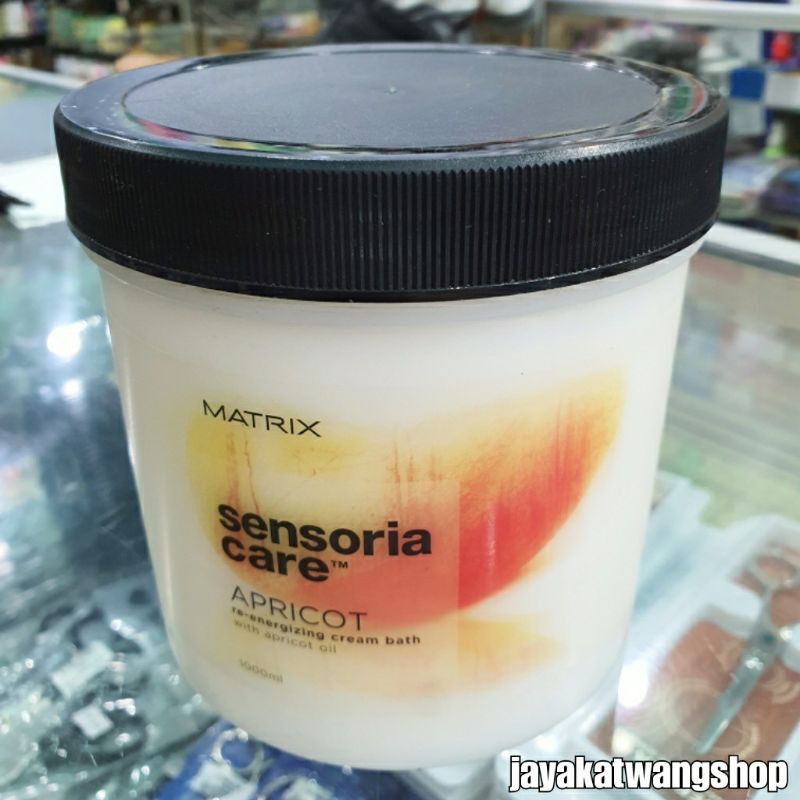 MATRIX SENSORIA CARE 1000 ML (1 KG) Apricot Re-Energizing Creambath Kemasan Baru
