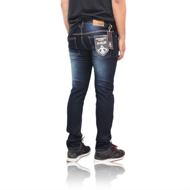 CELANA JEANS PRIA STREACTH - CELANA JEANS PENSIL PRIA - (BISA BAYAR DI TEMAT/COD ) CELANA JEANS COD