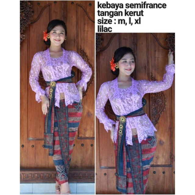 Kebaya Bali Modern bahan Semifrance | Kebaya Saja