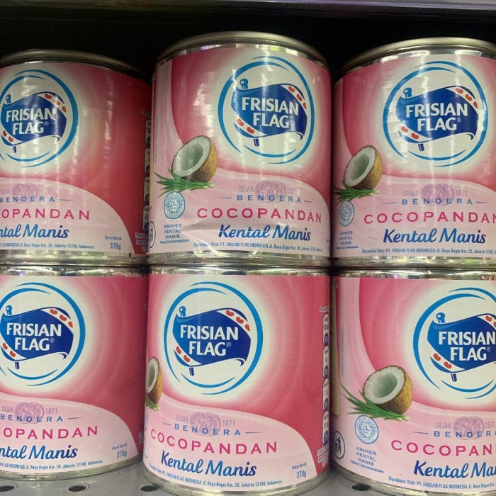 

frisian flag susu kental manis cocopandan 370 gram