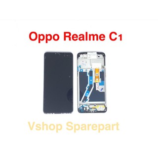 Lcd Touchscreen Oppo Realme C1 Realme 2 Plus Frame Fullset