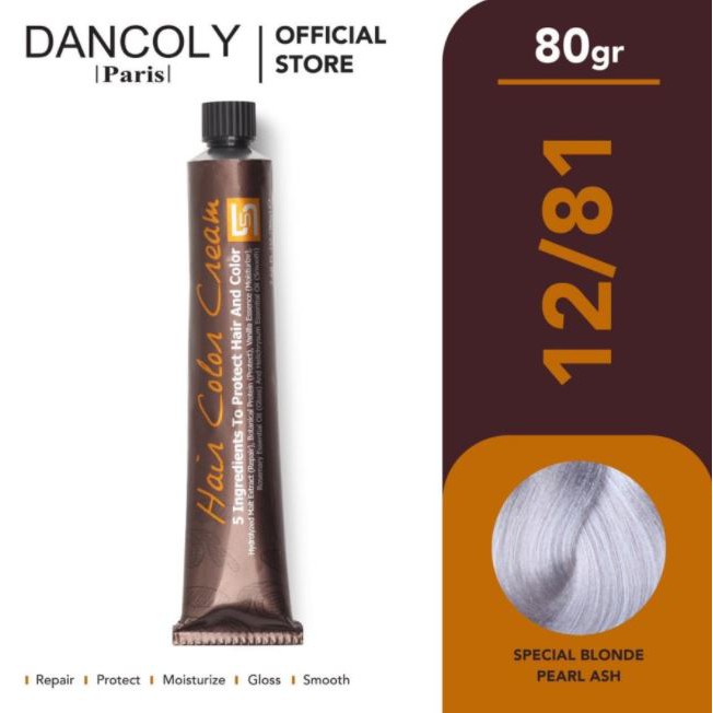 ☘️Yuri Kosmetik☘️ Dancoly Hair Color Cream / Cat Rambut 80gr (2)