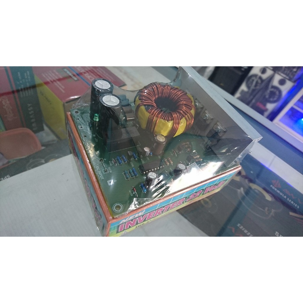 INVERTER 32V( MENGUBAH SPEAKER AKTIF AC JADI DC 12v aki) CKJ