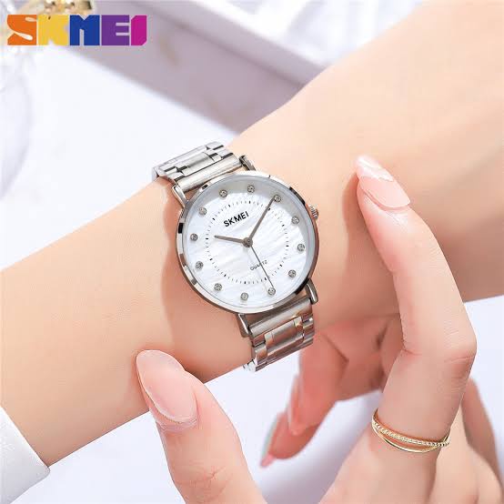 JAM TANGAN WANITA RANTAI STAINLESS STEEL SKMEI TYPE 1840 ORIGINAL,WR/JAM TANGAN CEWEK TERBARU/JAM TANGAN SKMEI 1840