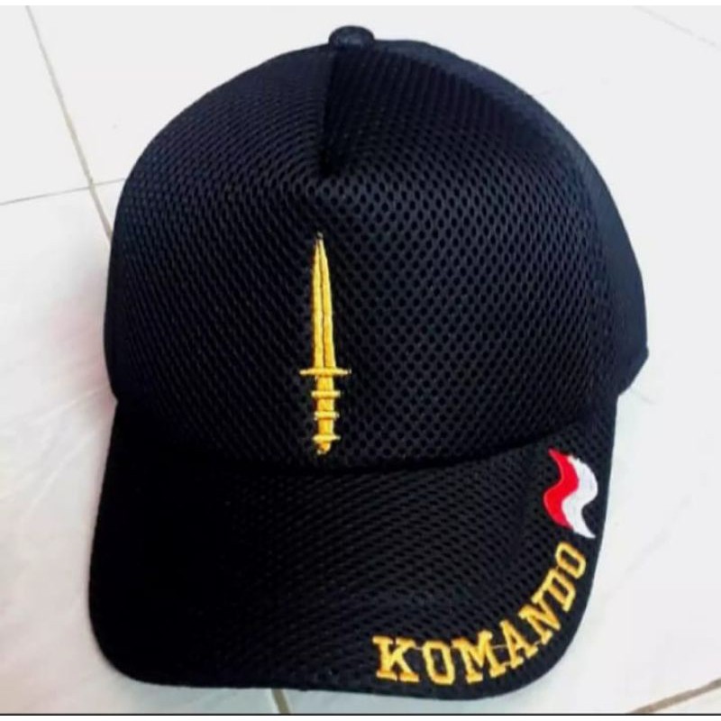 topi komando pria dewasa