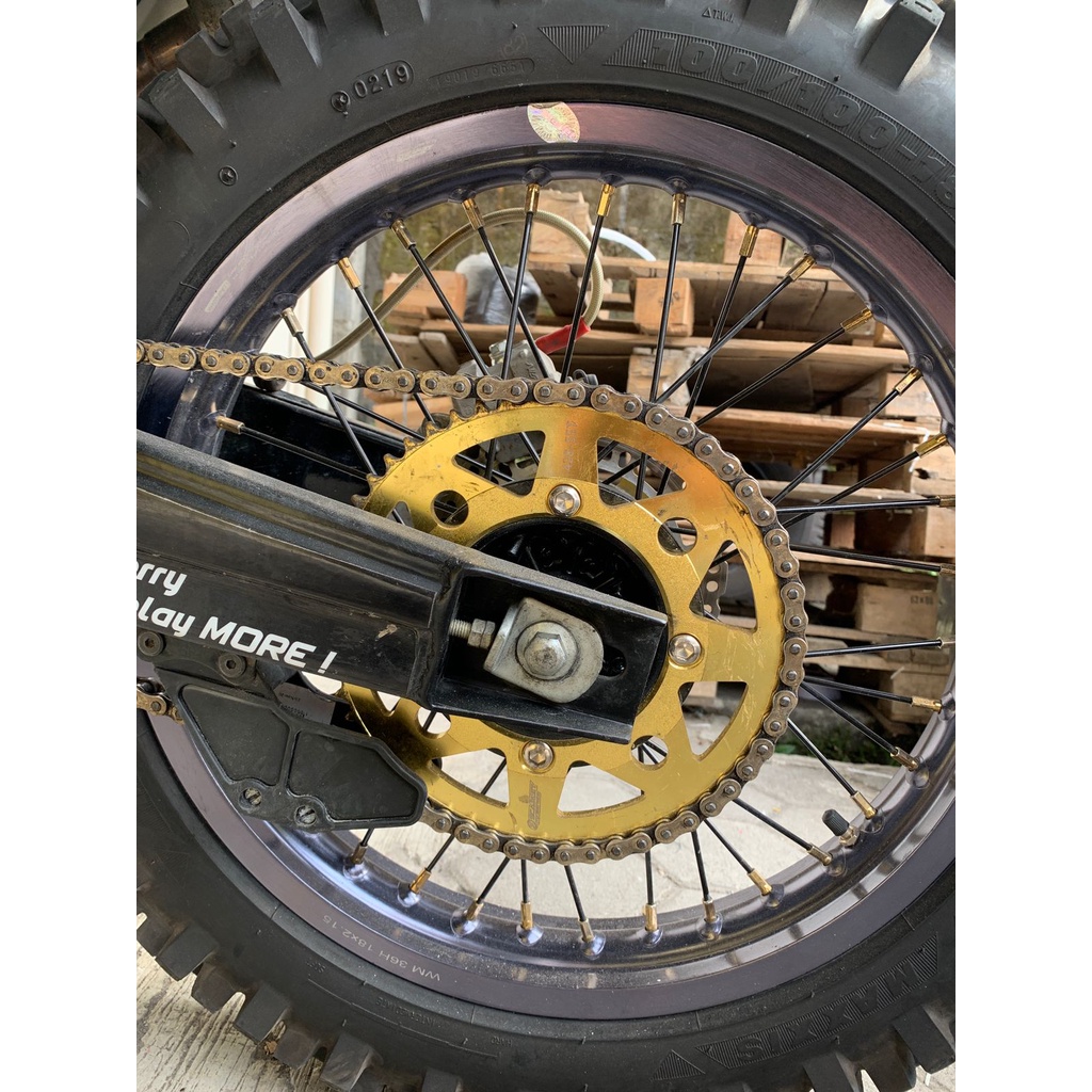 Gear Belakang SCARLET MX SERIES Gold CRF 150 L 428 45T - 428 56T Gold