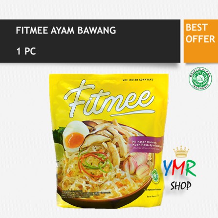 Fitmee Fit Mie Mi Shirataki Shiratake Sirataki Konnyaku Instant Noodle Halal Ayam Bawang Goreng Korea Carbonara Soto Diet