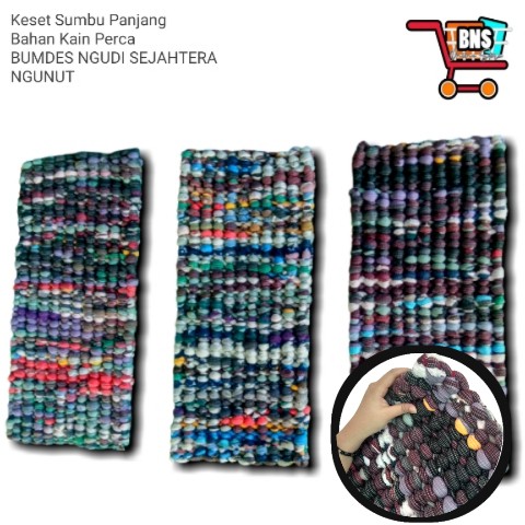 (COD)KESET SUMBU PANJANG-KESET KAIN KESET KAMAR MANDI KESET ANYAMAN KAOS KWALITAS BEST