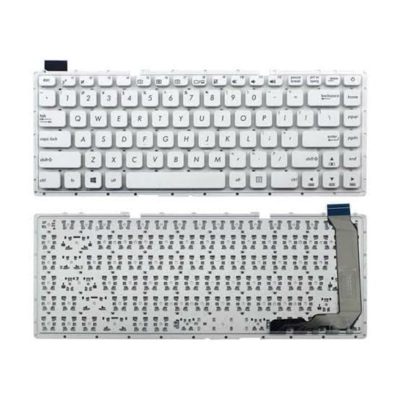 Keyboard Laptop Asus X441N Putih