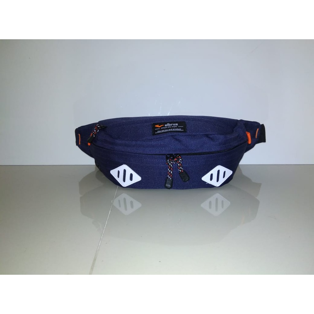 Waistbag Pria Tas Pinggang Selempang Bahu Elbrus Original Waist Bag Salempang