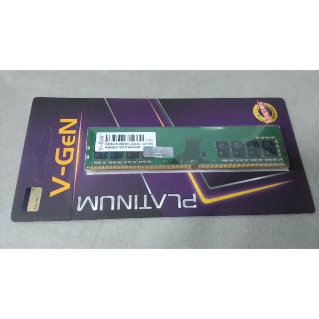 DDR4 VGEN 8GB PC 19200 PLATINUM