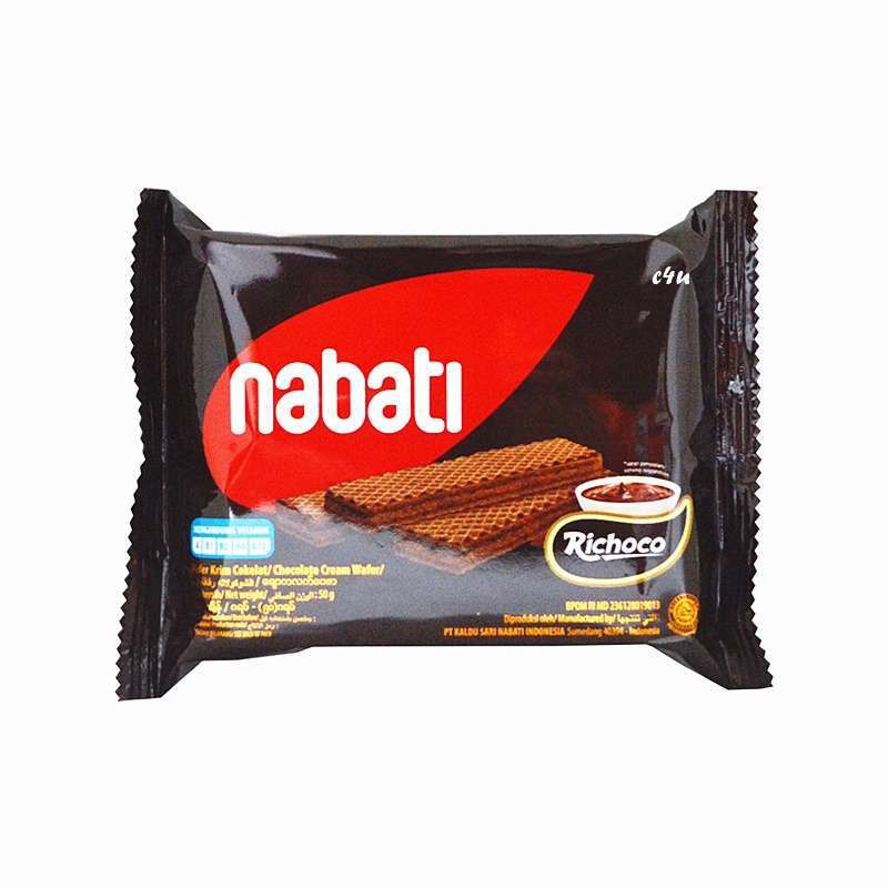 

Nabati Wafer Coklat 50gr