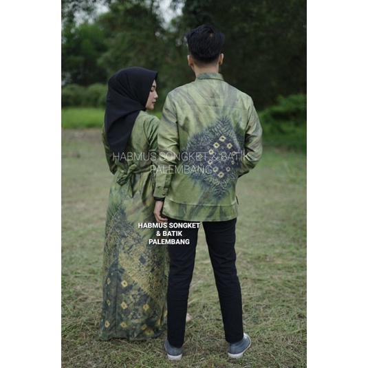 COUPLE GAMIS JUMPUTAN PALEMBANG SUTRA VALVET SILK