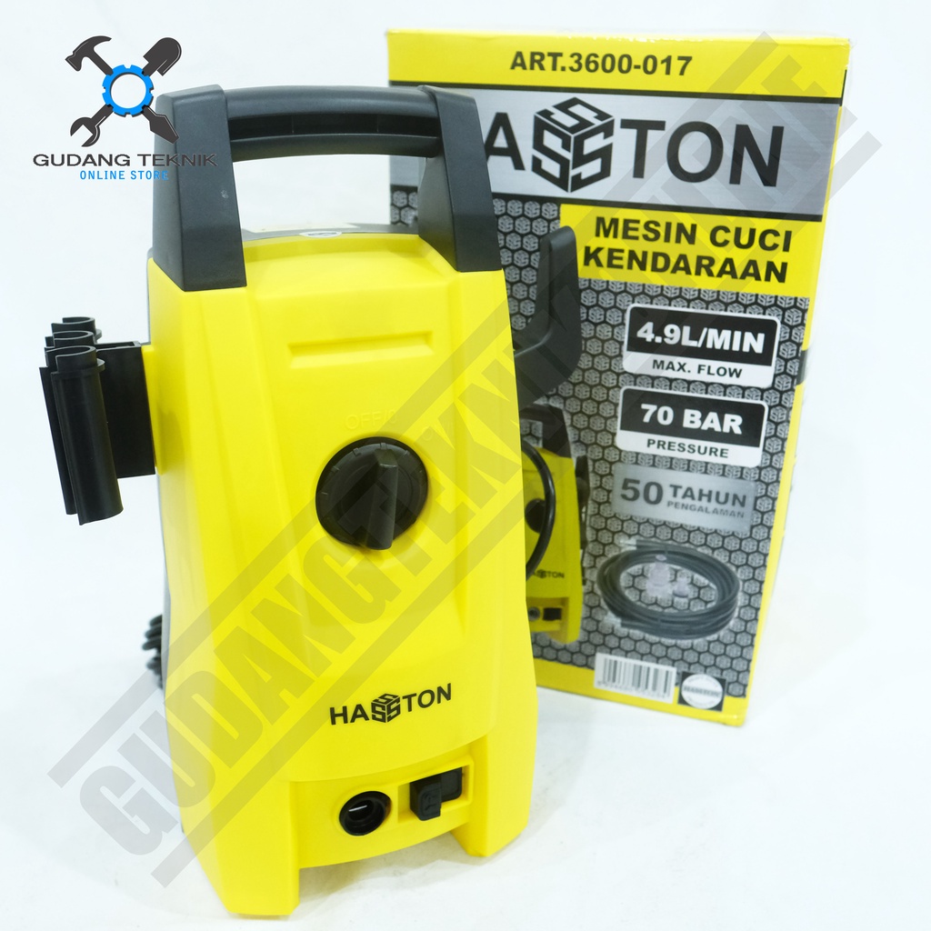 Mesin Cuci Motor Mobil HASSTON PROHEX 3600-017 / Jet Cleaner High Pressure Washer 3600 017