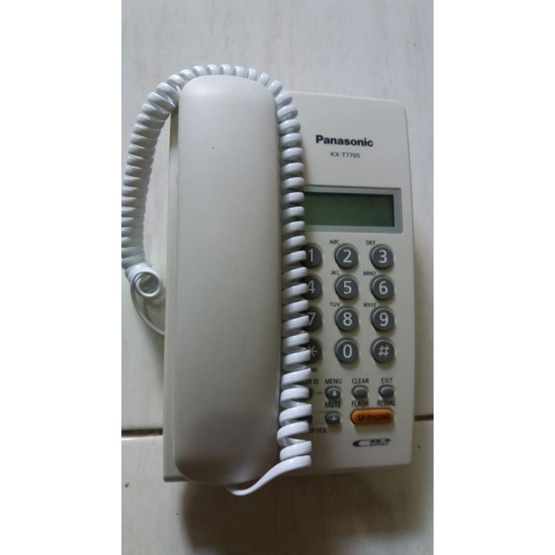 PESAWAT TELEPON PANASONIC KX-T7705 SECOND SPESIAL