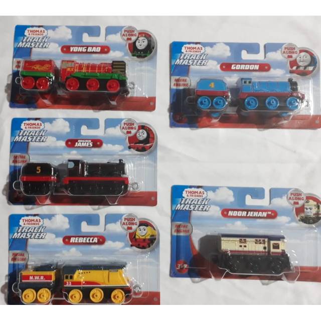 Thomas & Friends Track Master Yong Bao , Noor Jehan , James , Rebecca , Gordon  manual limited