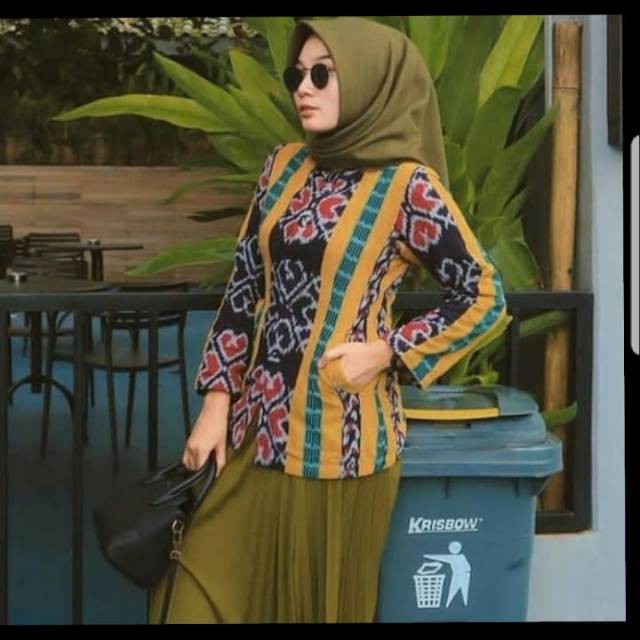 Termurah Blazer Batik Etnik Tenun Blanket Troso Handmade Modern