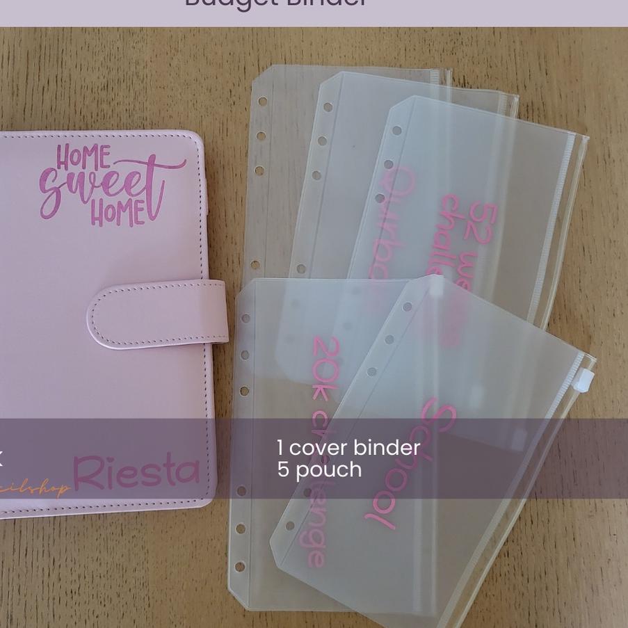 

FG3✧ Budget Binder Cash Binder Budget Planner Binder Sinking Fund Basic Set TREN MASA KINI