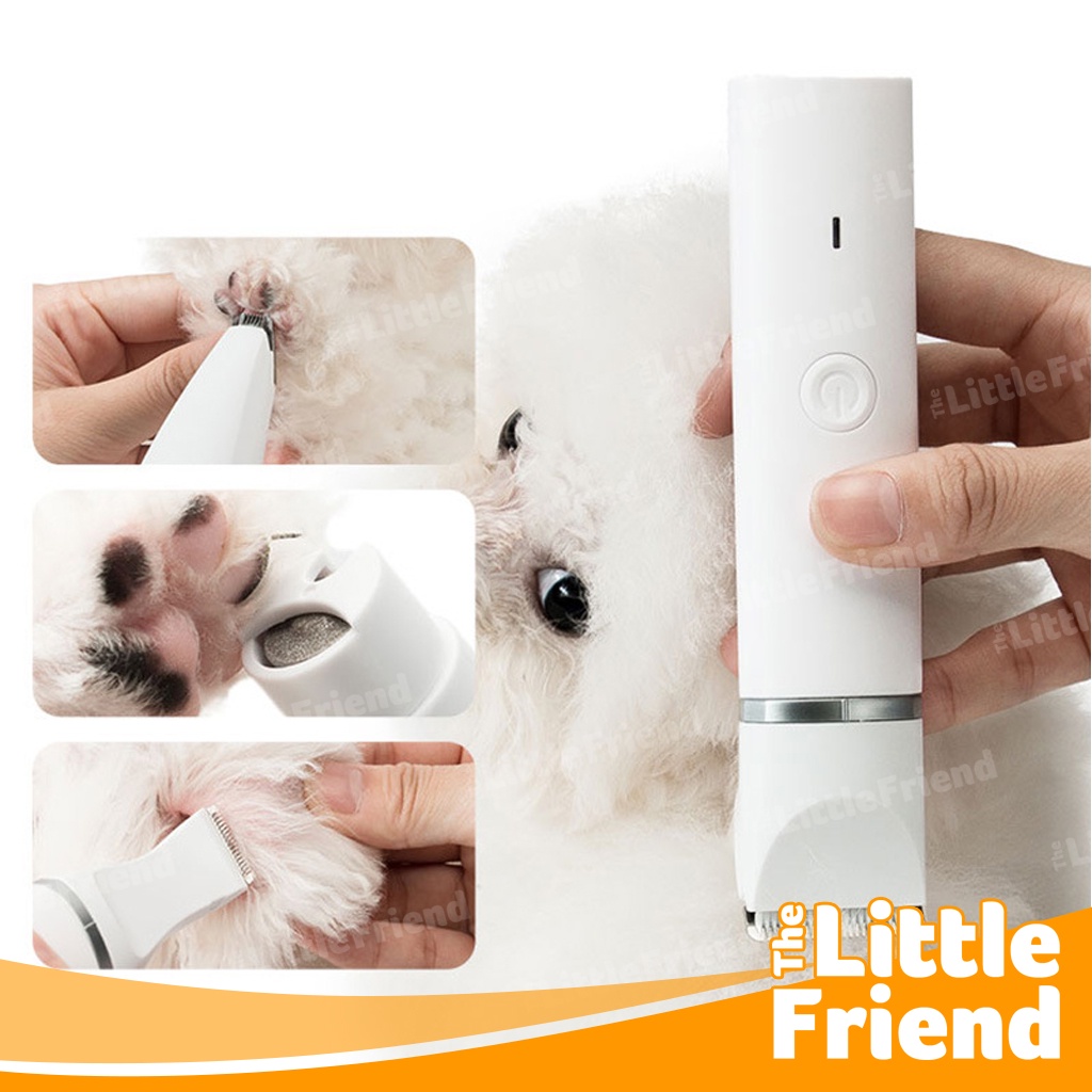 Alat Pencukur Bulu Hewan Anjing Kucing Pet Clipper Shaving Elektrik 4 in 1 Rechargeable