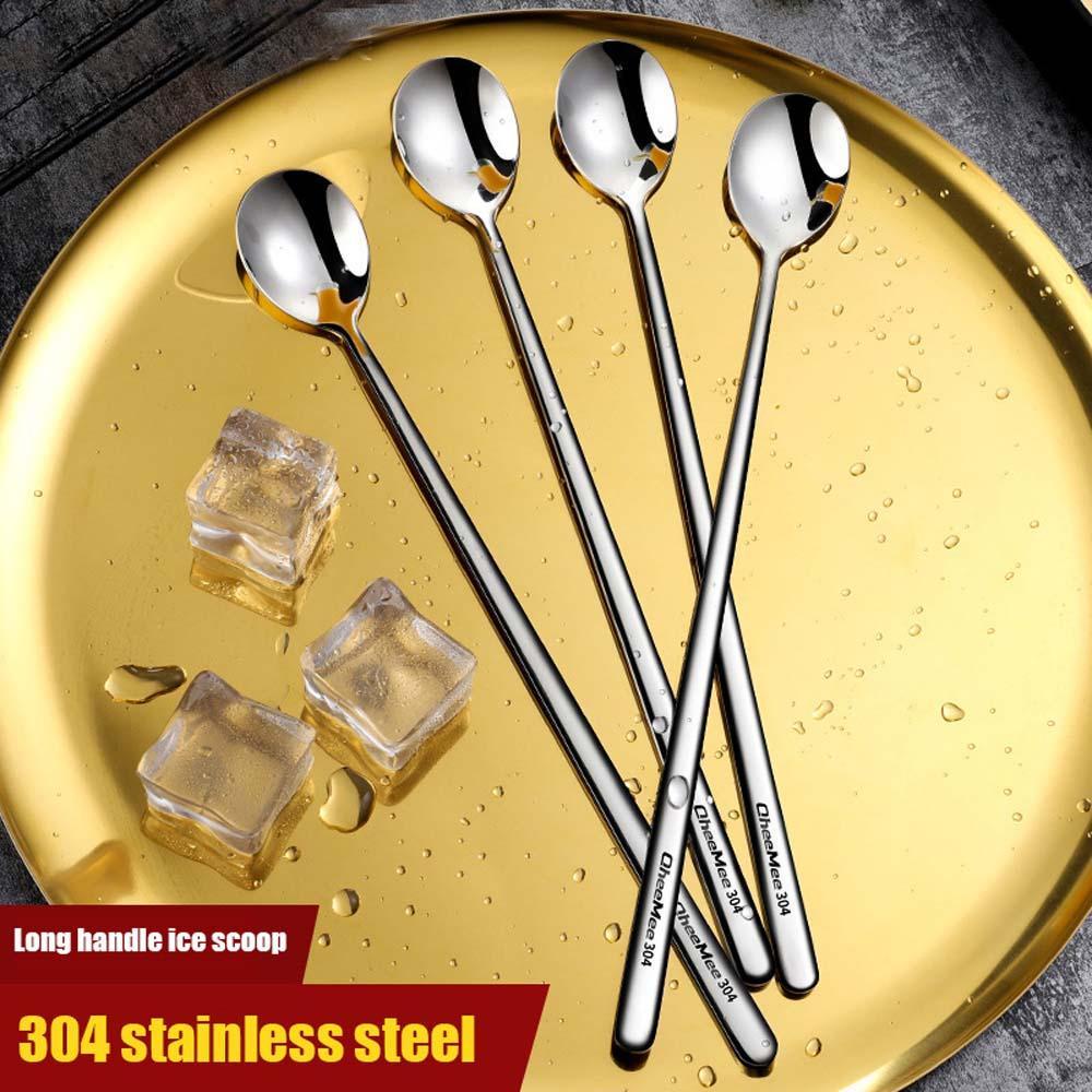 [Elegan] Sendok Mixing Creative Bar Tools304Stainless Steel Perlengkapan Dapur Kitchen Utensil Dinnerware