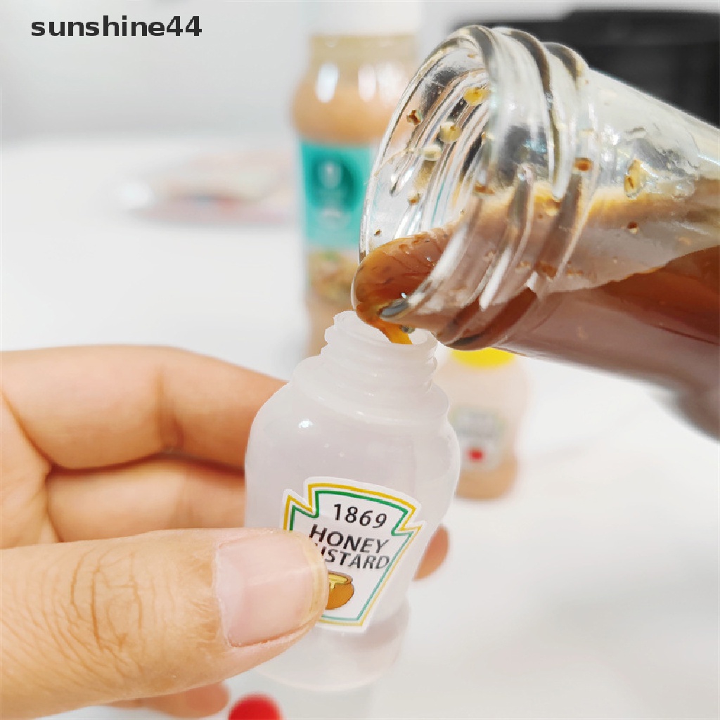 Sunshine 2pcs Botol Saus / Minyak Tomat / Salad Mini Portable 25ML