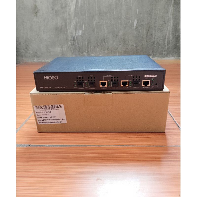 HIOSO EPON OLT HA7302CS TANPA SFP