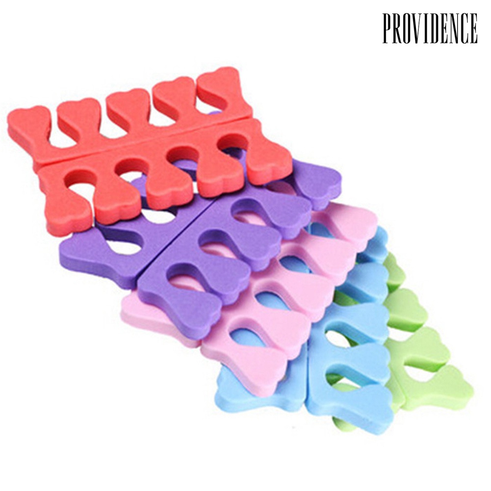 Providence 10/20Pcs Soft Sponge Nail Art Finger Toe Separator Salon Home Pedicure Tool